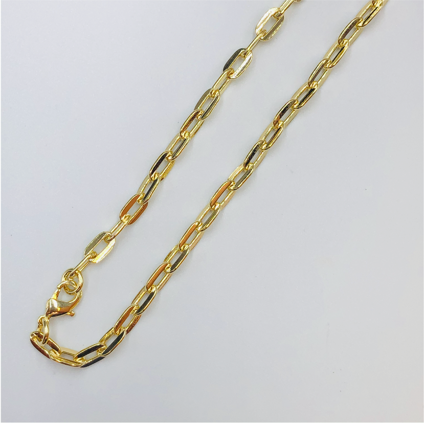 CO90-Cadena-Terminada-Candado-Plana-8-mm-Largo-60-cm-Cadena-Baño-Oro