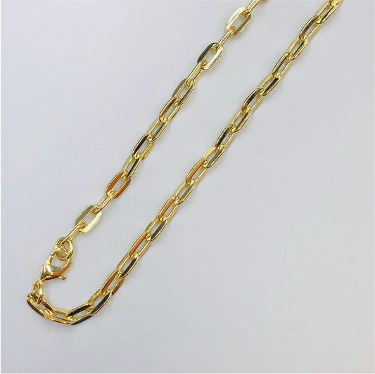 CO90-Cadena-Terminada-Candado-Plana-8-mm-Largo-60-cm-Cadena-Baño-Oro